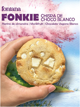 Fonkie de chocolate blanco